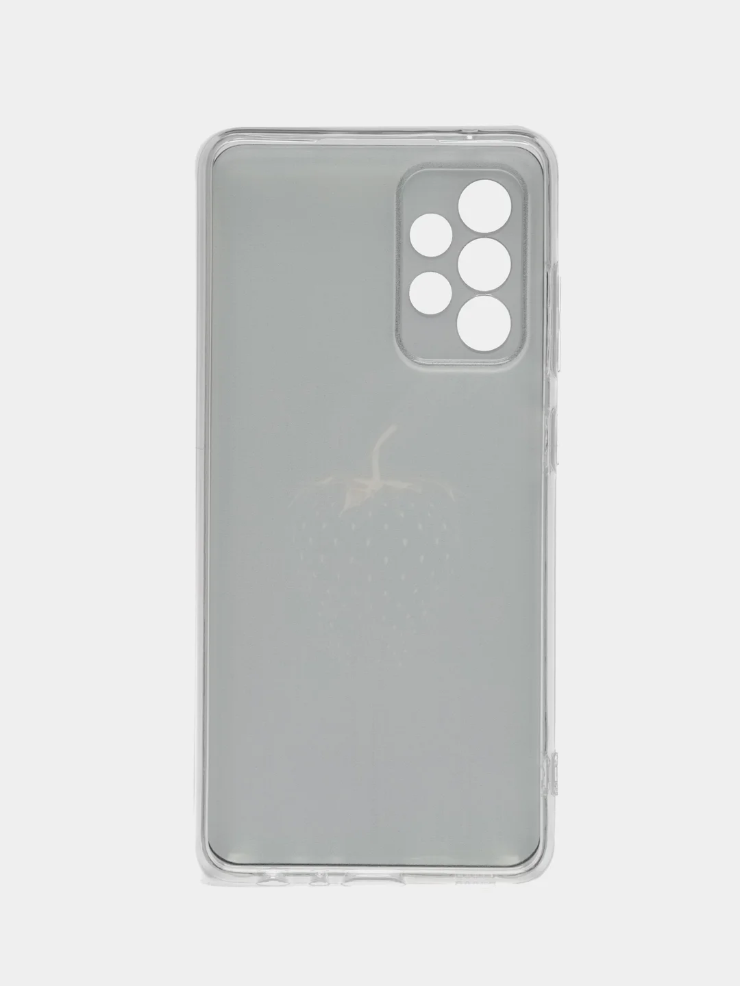 Разноцветный силиконовый чехол на Samsung Galaxy A52/A52s / Самсунг А52/A52s прозрачный, с рисунком