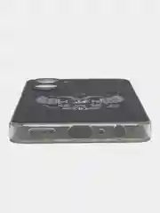Приглушённый хаки силиконовый чехол на Realme 10 4G / Реалми 10 4G прозрачный, с рисунком, защита камеры
