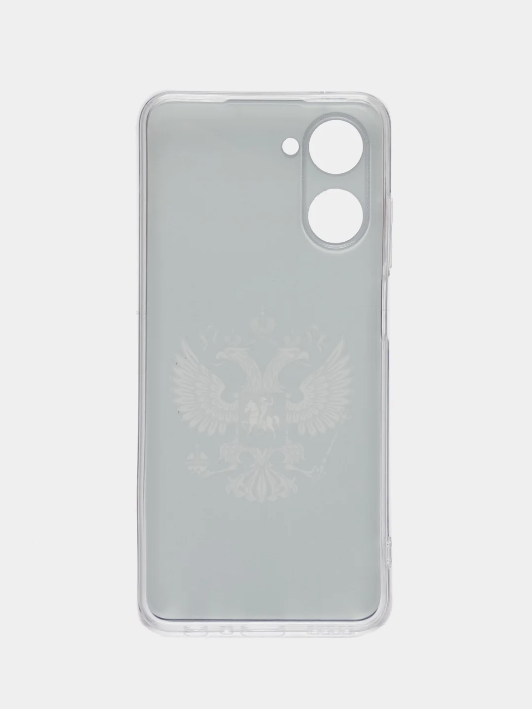 Приглушённый хаки силиконовый чехол на Realme 10 4G / Реалми 10 4G прозрачный, с рисунком, защита камеры