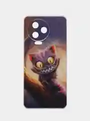 Индиго чехол на Infinix Note 12 Pro 4G/Note 12 2023 / Инфиникс Нот 12 2023 прозрачный, с рисунком