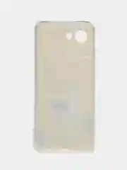 Горчичный силиконовый чехол на Realme C30 / Реалми С30 прозрачный, с рисунком, защита камеры