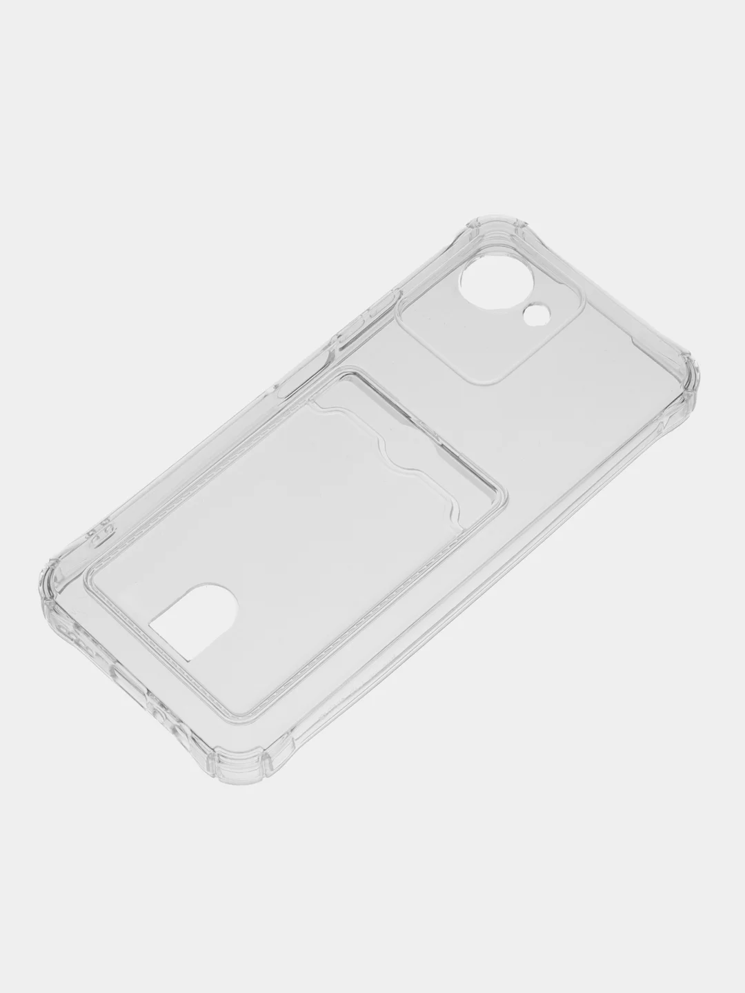 Противоударный чехол для Realme C30 / 50i Prime (Реалми С30 С30С 50 ), с карманом для карт