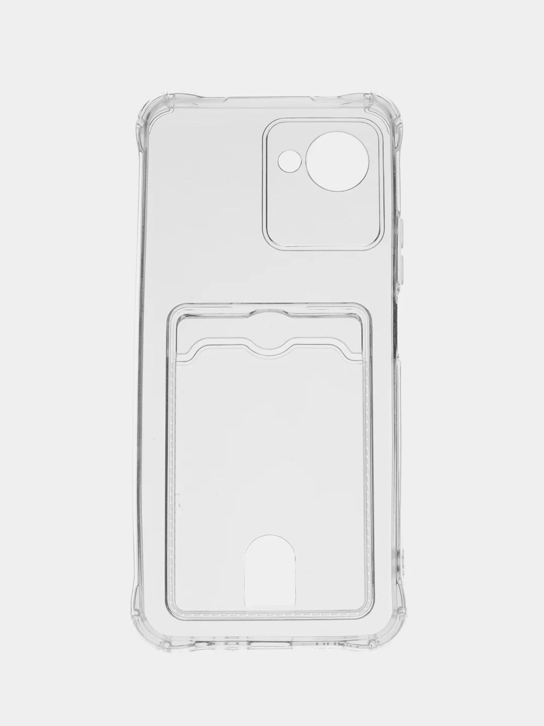 Противоударный чехол для Realme C30 / 50i Prime (Реалми С30 С30С 50 ), с карманом для карт
