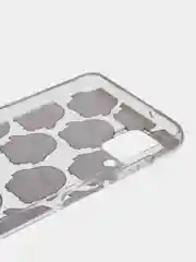 Коралловый чехол на Samsung Galaxy A12/M12 / Самсунг А12/М12 прозрачный, с рисунком, защита камеры