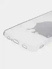 Багровый чехол на Samsung Galaxy A12/M12 / Самсунг А12/М12 прозрачный, с рисунком, защита камеры