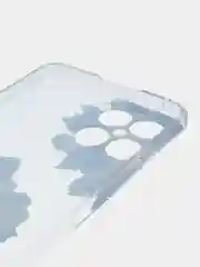 Лазурный силиконовый чехол на Honor X8 / Хонор Х8 прозрачный, с рисунком, защита камеры