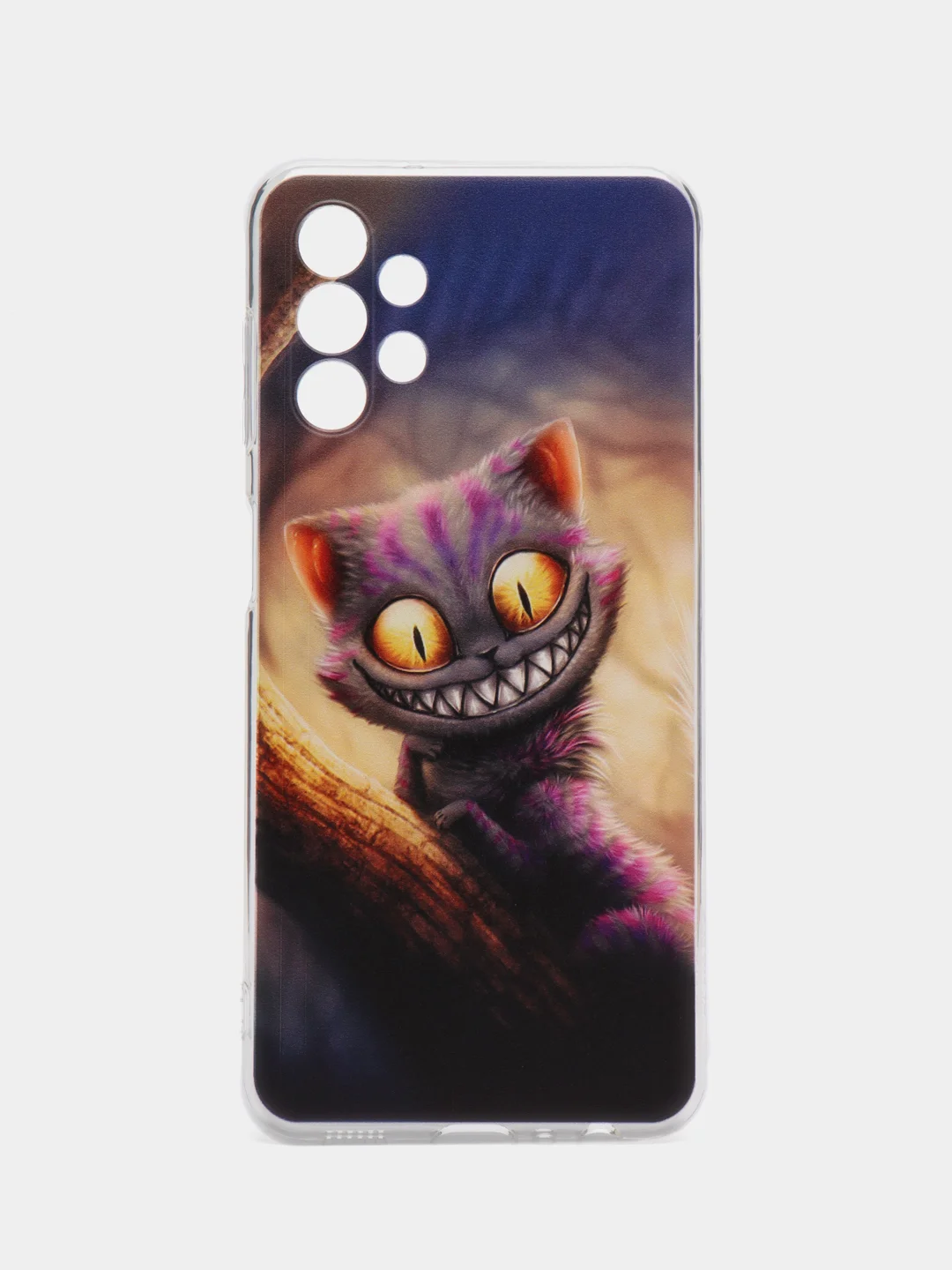 Индиго силиконовый чехол на Samsung Galaxy A13 4G / Самсунг А13 4G прозрачный, с рисунком
