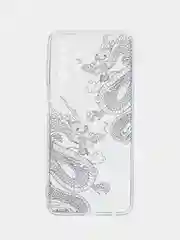 Пудровый силиконовый чехол на Samsung Galaxy A13 4G / Самсунг А13 4G прозрачный, с рисунком