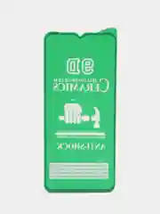 Черный защитная керамическая пленка для Tecno Spark 8C / Spark Go 2022 (Техно Спарк 8С), стекло