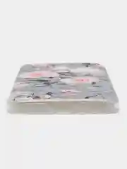Кораллово-розовый силиконовый чехол на Xiaomi Redmi 8 / Сяоми Редми 8 прозрачный, с рисунком, защита камеры