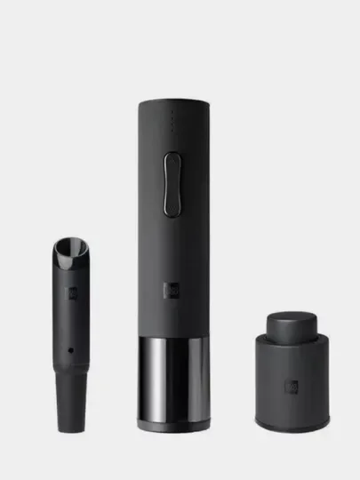 Черный набор для вина Xiaomi Huo Hou Electric Wine Opener Deluxe, HU0090