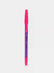 Фиолетовый ручка шариковая "Tribase Fuze", синяя, 0,7 м