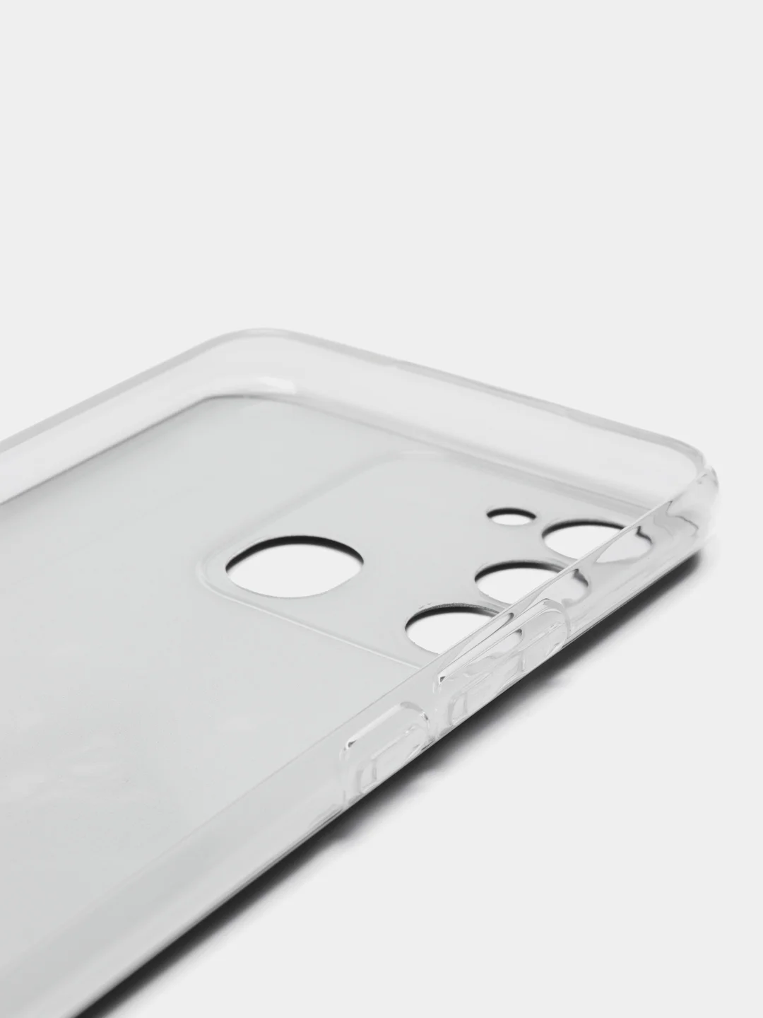 Серый меланж чехол на Tecno Spark Go 2022/8C/9 / Текно Спарк Гоу 2022/8С/9 прозрачный, с рисунком