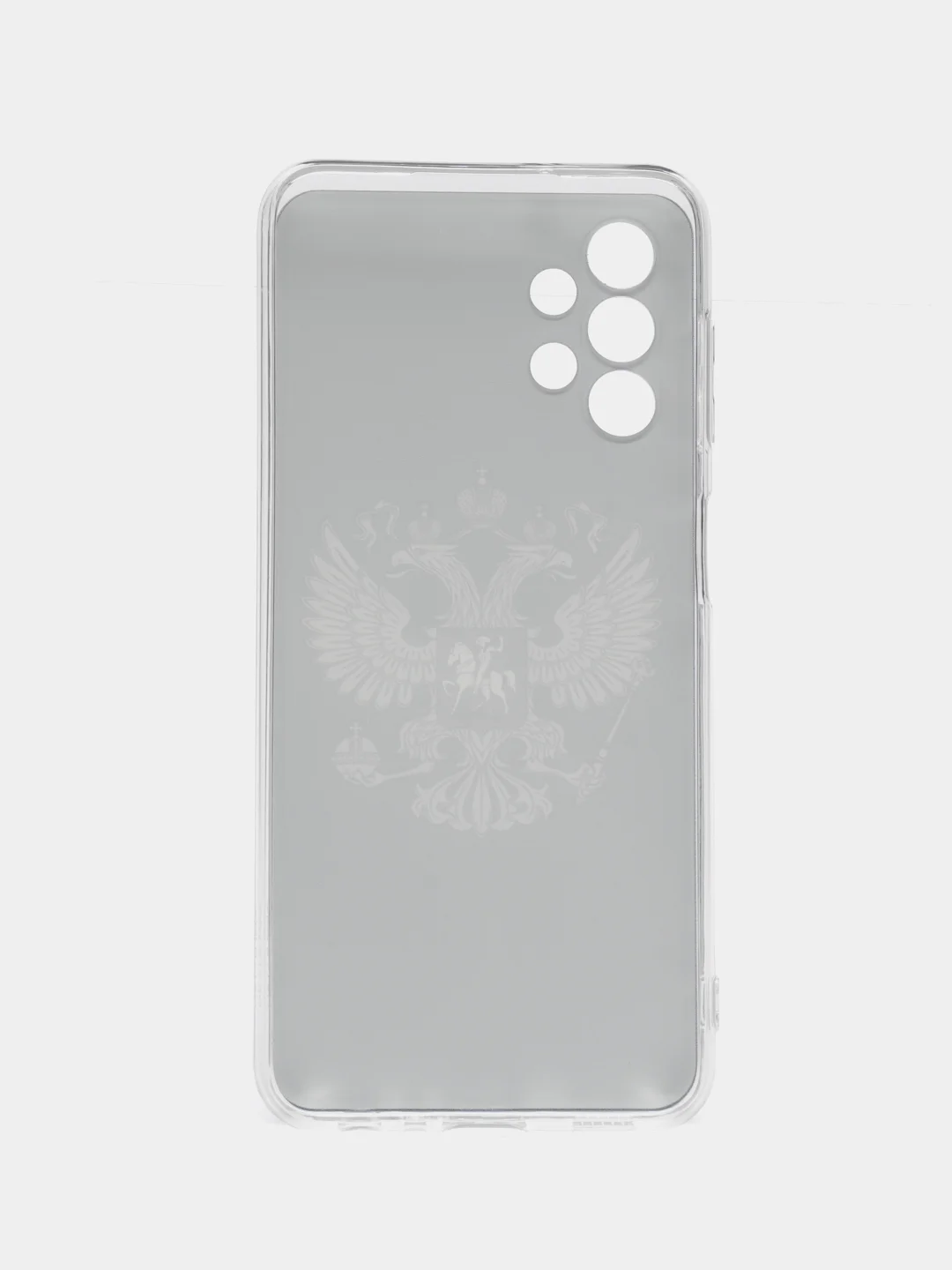Приглушённый хаки силиконовый чехол на Samsung Galaxy A13 4G / Самсунг А13 4G прозрачный, с рисунком
