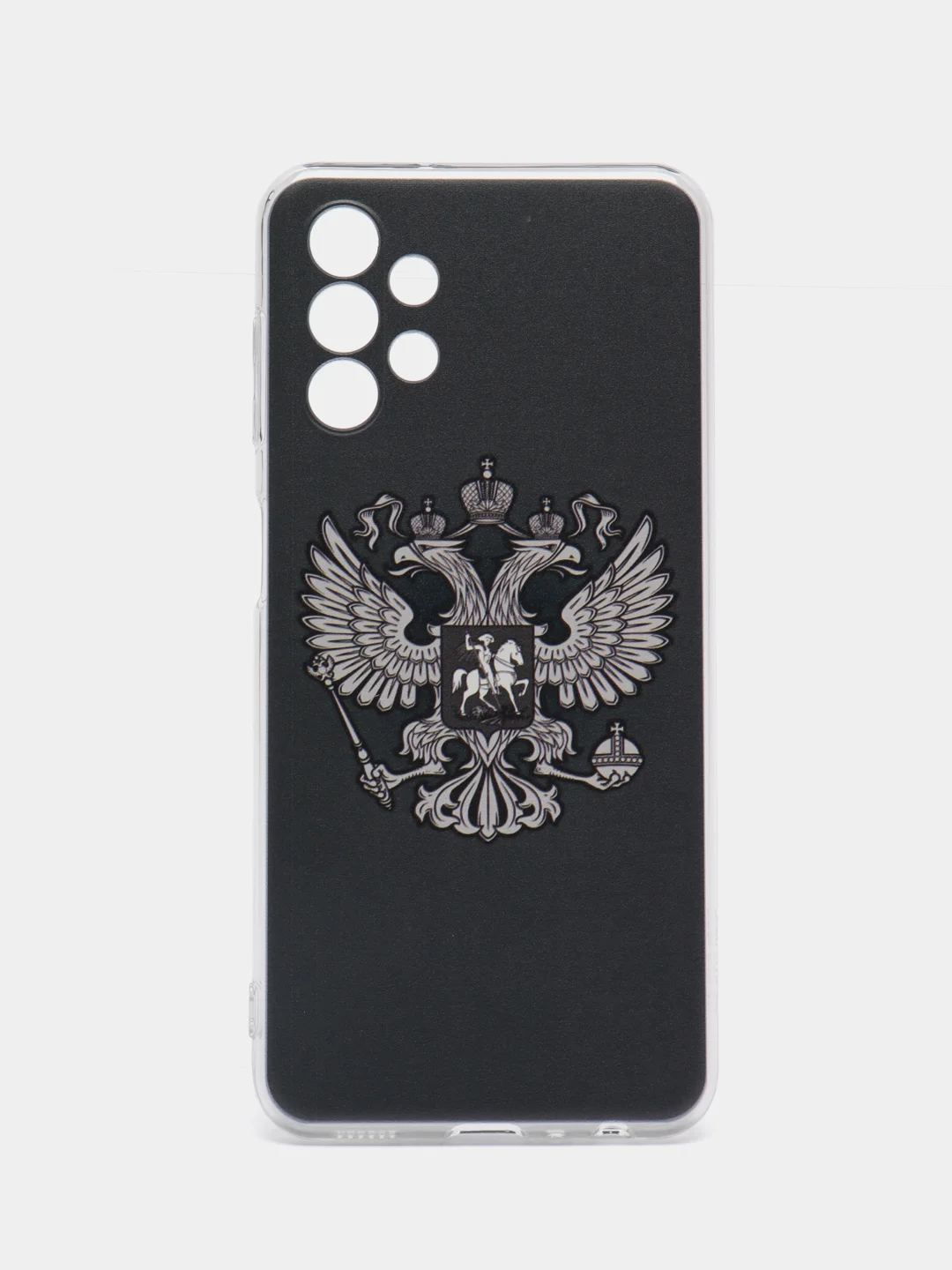 Приглушённый хаки силиконовый чехол на Samsung Galaxy A13 4G / Самсунг А13 4G прозрачный, с рисунком