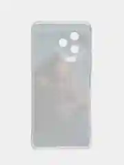 Светло-коричневый чехол на Infinix Note 12 Pro 4G/Note 12 2023 / Инфиникс Нот 12 2023 прозрачный, с рисунком
