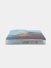 Светло-коричневый чехол на Infinix Note 12 Pro 4G/Note 12 2023 / Инфиникс Нот 12 2023 прозрачный, с рисунком