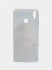 Светло-коричневый силиконовый чехол на Honor 8X / Хонор 8Х прозрачный, с рисунком, защита камеры