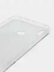Светло-коричневый силиконовый чехол на Honor 8X / Хонор 8Х прозрачный, с рисунком, защита камеры