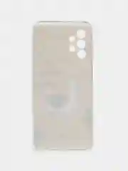Горчичный силиконовый чехол на Samsung Galaxy A13 4G / Самсунг А13 4G прозрачный, с рисунком