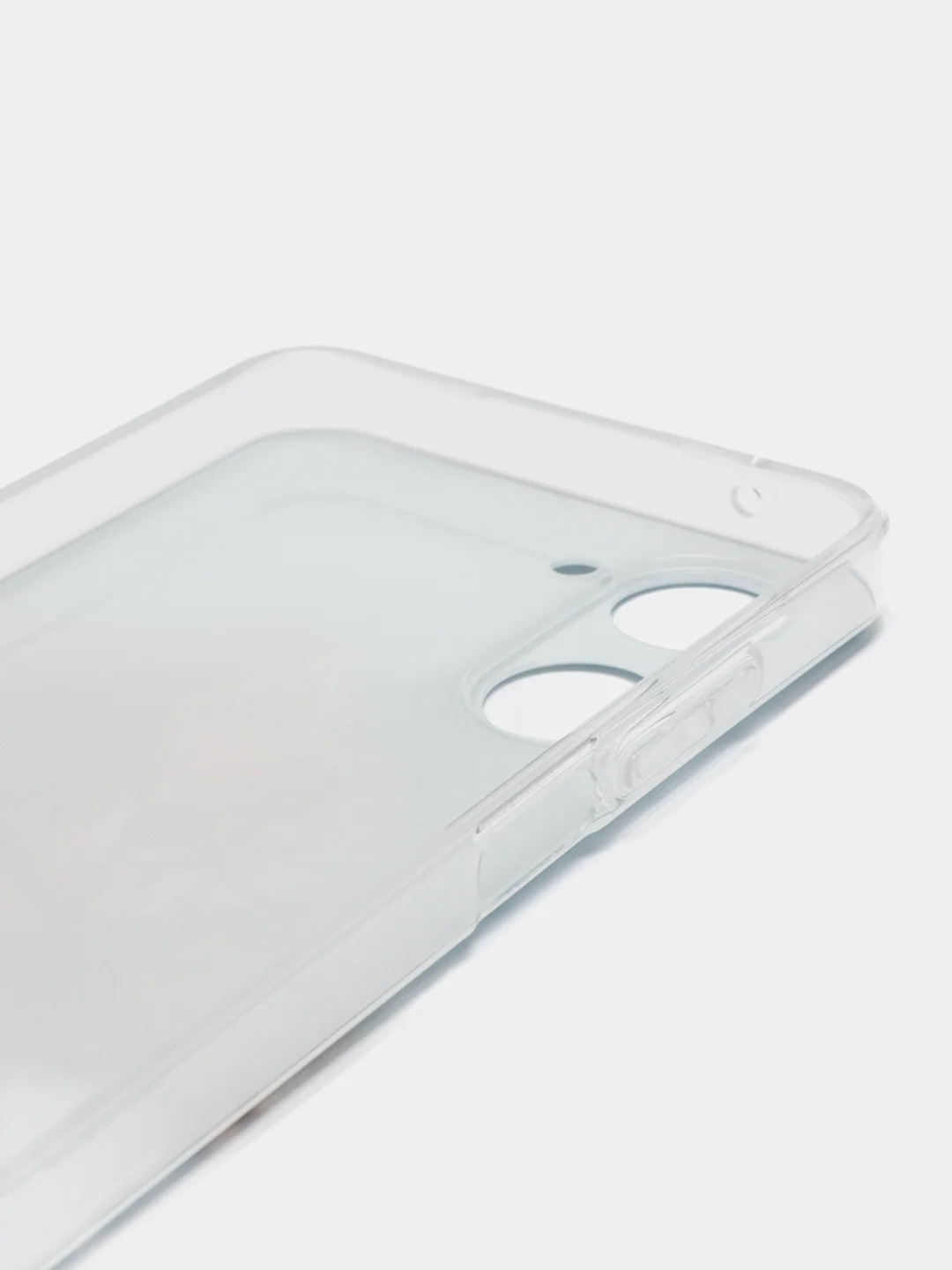 Светло-коричневый силиконовый чехол на Realme 10 4G / Реалми 10 4G прозрачный, с рисунком, защита камеры