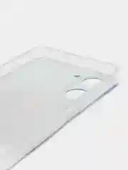 Светло-коричневый силиконовый чехол на Realme 10 4G / Реалми 10 4G прозрачный, с рисунком, защита камеры