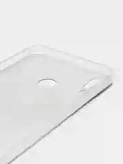 Синий меланж силиконовый чехол на Honor 8X / Хонор 8Х прозрачный, с рисунком, защита камеры