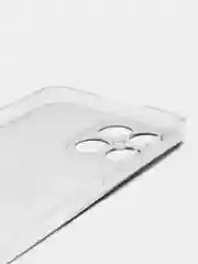 Приглушённый хаки силиконовый чехол на Honor X8 / Хонор Х8 прозрачный, с рисунком, защита камеры