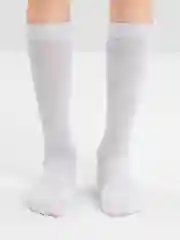 Мятный гольфы детские, хлопковые, ажурные