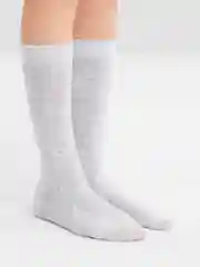 Лавандовый гольфы детские, хлопковые, ажурные