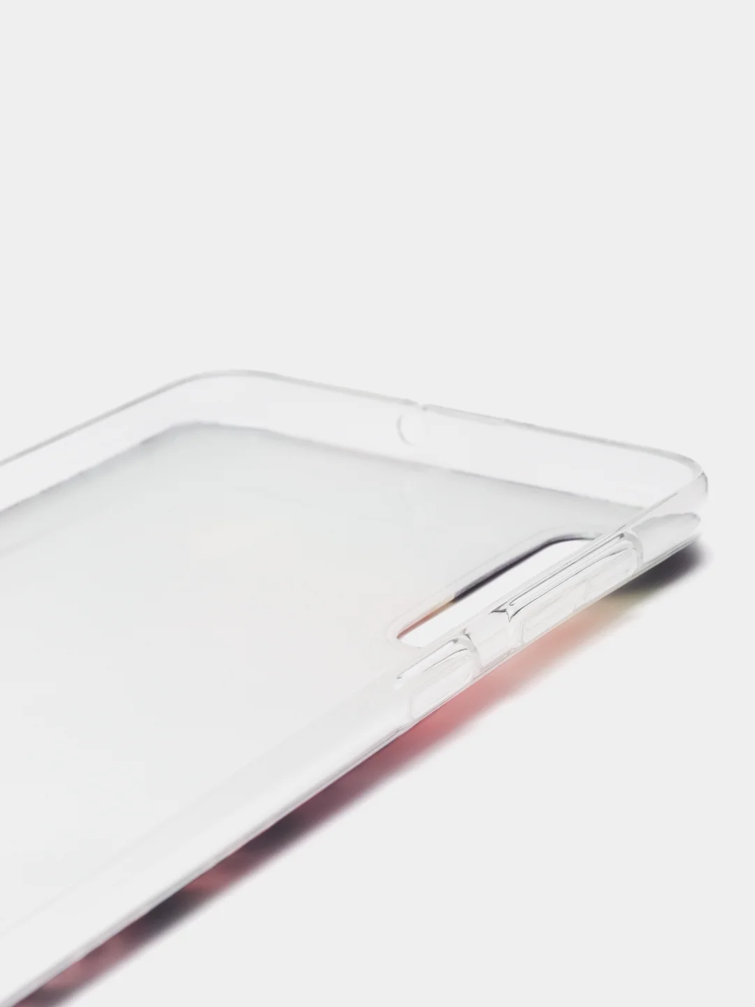 Пурпурный силиконовый чехол на Samsung Galaxy A50/A30s / Самсунг А50/А30s прозрачный, с рисунком