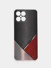 Слоновая кость силиконовый чехол на Honor X8 / Хонор Х8 прозрачный, с рисунком, защита камеры