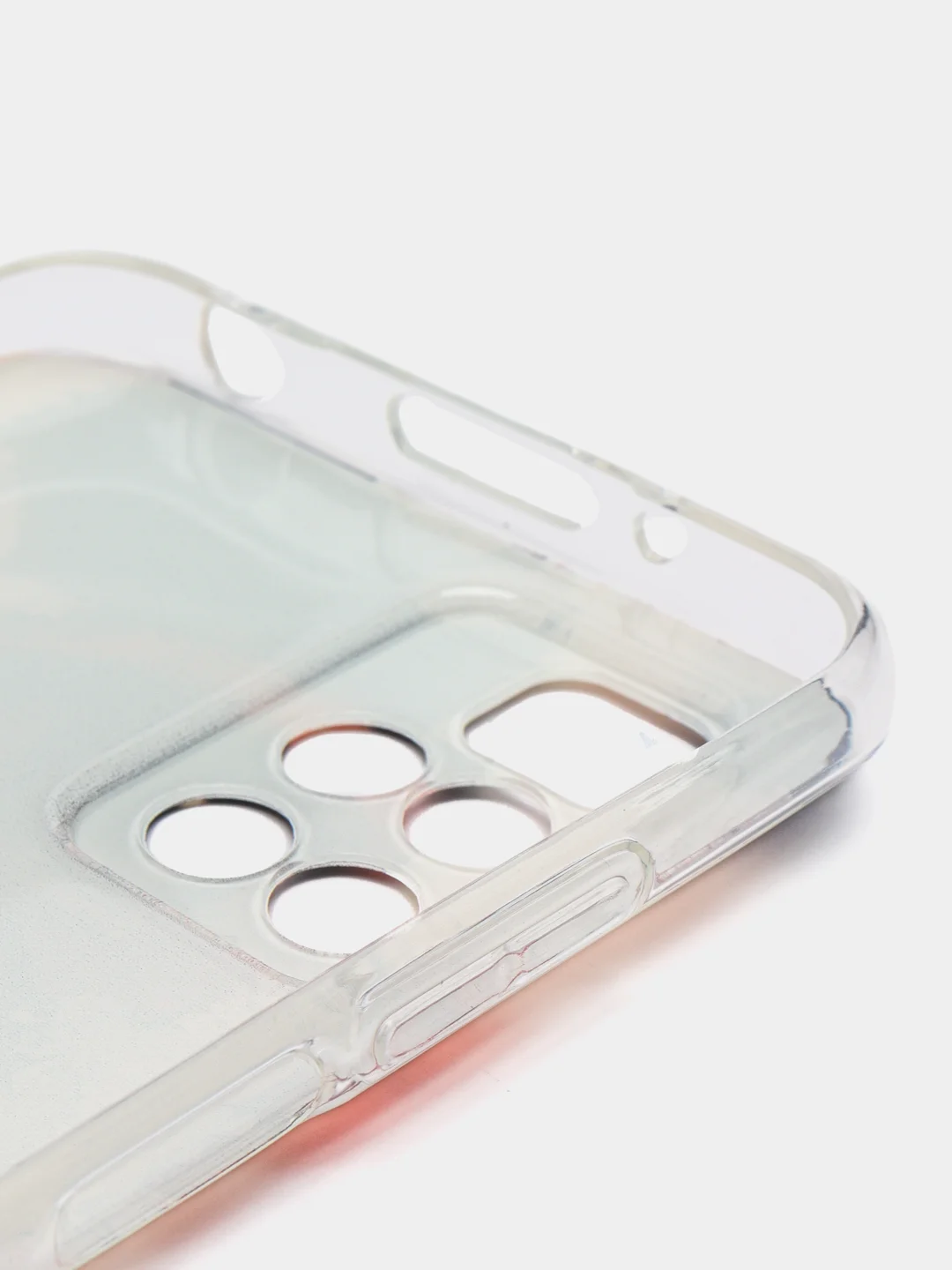 Кремовый силиконовый чехол на Xiaomi Redmi 10 / Сяоми Редми 10 прозрачный с рисунком, защита камеры