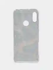 Коричневый силиконовый чехол на Honor 8A/8A Pro/Huawei Y6 2019/Y6s / Хонор 8А прозрачный, с рисунком