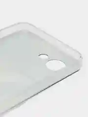 Синий меланж силиконовый чехол на Realme C30 / Реалми С30 прозрачный, с рисунком, защита камеры