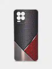 Слоновая кость силиконовый чехол на Oppo Realme 8/8 Pro / Оппо Реалми 8/8 Про прозрачный, с рисунком