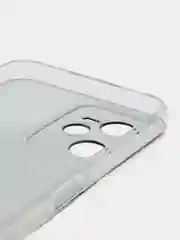 Медный силиконовый чехол на Realme C35 / Реалми С35 прозрачный, с рисунком, защита камеры