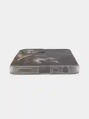 Медный силиконовый чехол на Realme C35 / Реалми С35 прозрачный, с рисунком, защита камеры