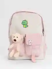 Розовый рюкзак школьный