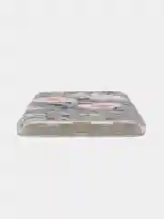 Кораллово-розовый силиконовый чехол на Xiaomi Redmi 9 / Сяоми Редми 9 прозрачный, с рисунком, защита камеры