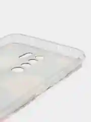 Кораллово-розовый силиконовый чехол на Xiaomi Redmi 9 / Сяоми Редми 9 прозрачный, с рисунком, защита камеры