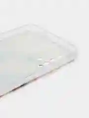 Золотой силиконовый чехол на Xiaomi Redmi 9T / Редми 9Т прозрачный, с рисунком, защита камеры