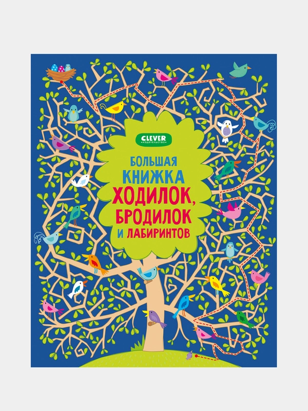 Большая книжка ходилок, бродилок и лабиринтов /Коллектив авторов