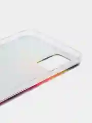 Пурпурный силиконовый чехол на Samsung Galaxy A51 / Самсунг А51 прозрачный с рисунком, защита камеры