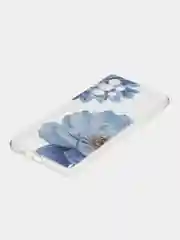 Лазурный чехол на Samsung Galaxy A53 5G / Галакси А53 5G прозрачный, с рисунком, защита камеры