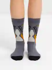 Белый носки высокие унисекс