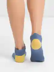 Индиго женские носки из хлопка