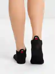 Черный носки короткие, унисекс