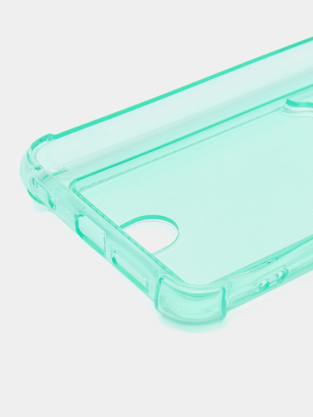 Бирюзовый чехол для Xiaomi Redmi 10C, C40, 11S, 10, 9, 9A, 9C, 10A, 9T, 10S, X3, с карманом для карт