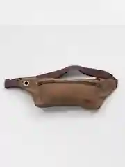 Коричневый сумка на пояс, унисекс, сумка для спортта